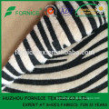 China manfuacturer Zebra printed pu synthetic leather for making shoes